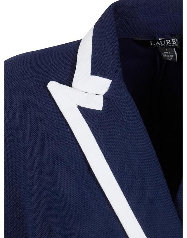 폴로 [해외직구] 26SS 랄프 로렌 수트 자켓 200P03759001 REFINED NAVY WHITE 착용컷