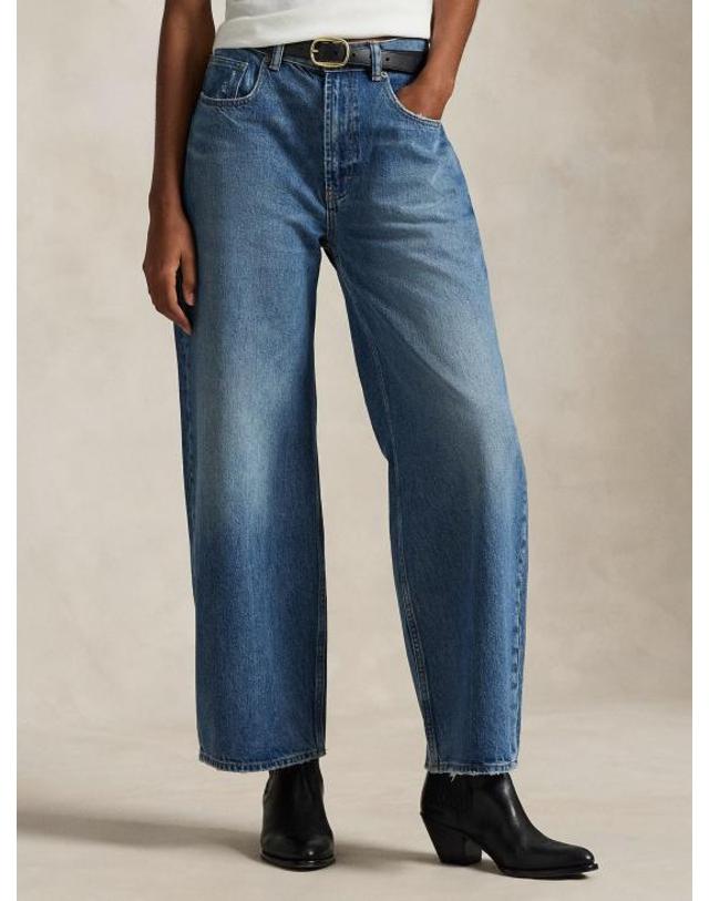폴로 [해외직구] 26SS 랄프 로렌 데님 팬츠 211969380 001 DENIM BLUE 착용컷