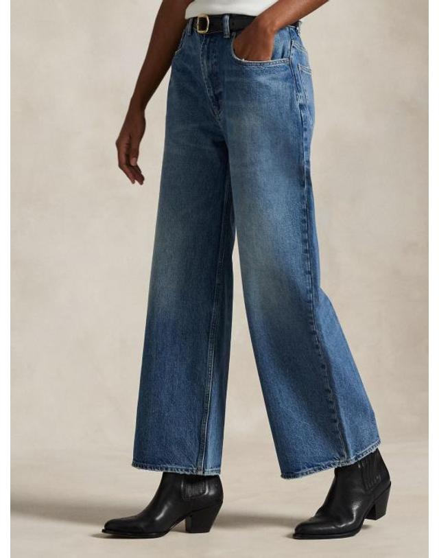폴로 [해외직구] 26SS 랄프 로렌 데님 팬츠 211969380 001 DENIM BLUE 착용컷