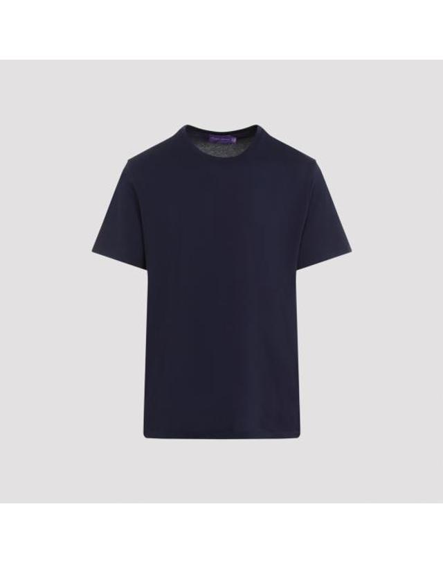 폴로 [해외직구] 26FW 랄프로렌 퍼플라벨 반팔 티셔츠 790508153015 CLASSIC CHARMAIN BLUE 착용컷
