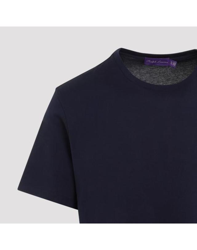 폴로 [해외직구] 26FW 랄프로렌 퍼플라벨 반팔 티셔츠 790508153015 CLASSIC CHARMAIN BLUE 착용컷