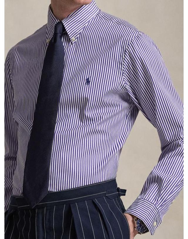 폴로 [해외직구] 26SS 랄프 로렌 셔츠 710B15661 003 VIOLET 착용컷