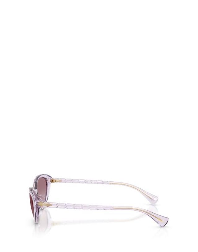폴로 [해외직구] 26FW 랄프 로렌 선글라스 RA5338U 57468H TRANSPARENT VIOLET 착용컷