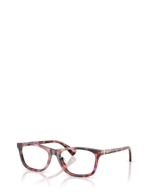 폴로 [해외직구] 26FW 랄프 로렌 안경 RA7179U 6239 SHINY PURPLE HAVANA 착용컷
