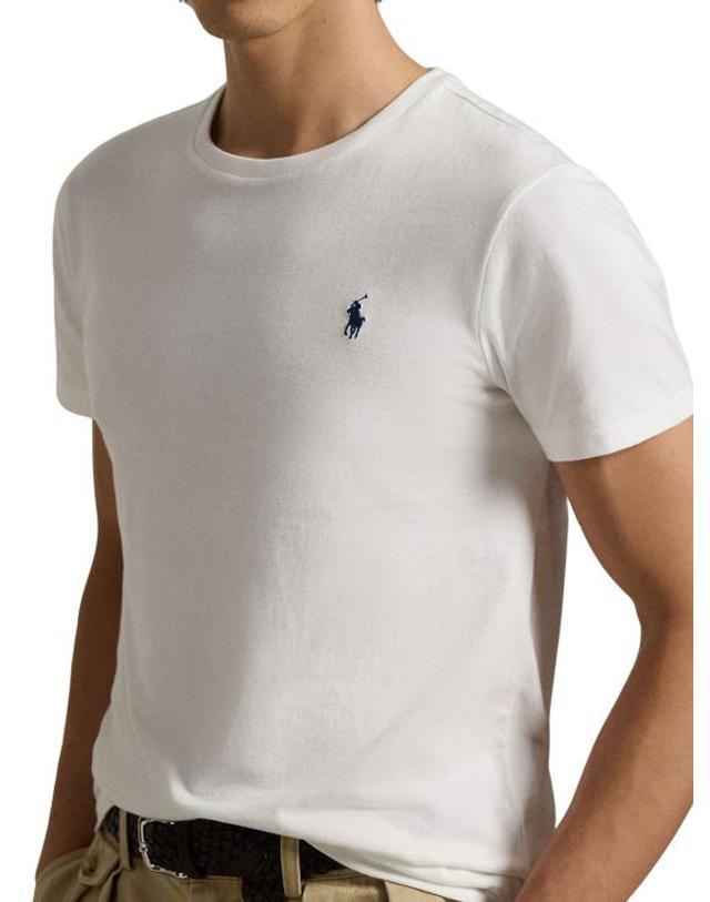 폴로 [해외직구] 26SS 랄프 로렌 반팔 티셔츠 710680785 003 WHITE 착용컷