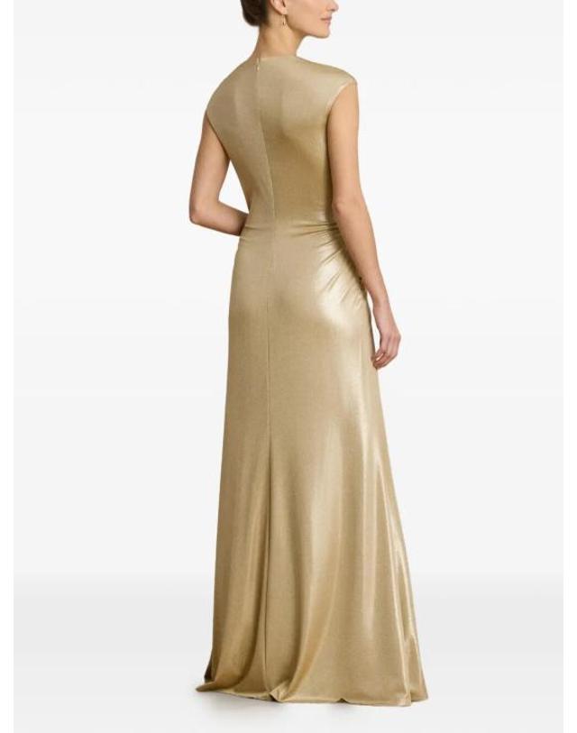 폴로 [해외직구] 26FW 랄프 로렌 롱 원피스 253P13998 001 NUDE NEUTRALS 착용컷