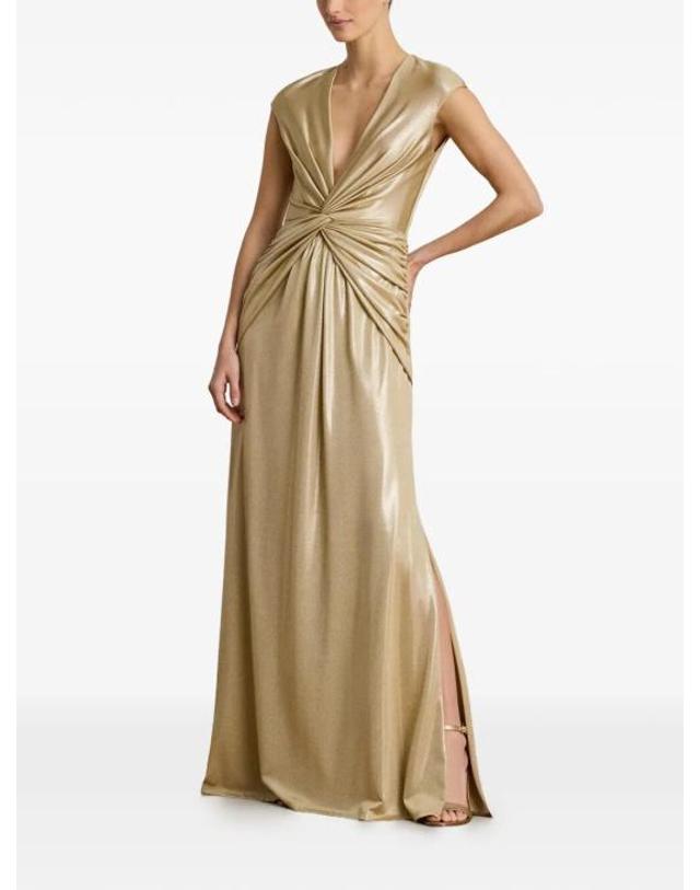 폴로 [해외직구] 26FW 랄프 로렌 롱 원피스 253P13998 001 NUDE NEUTRALS 착용컷