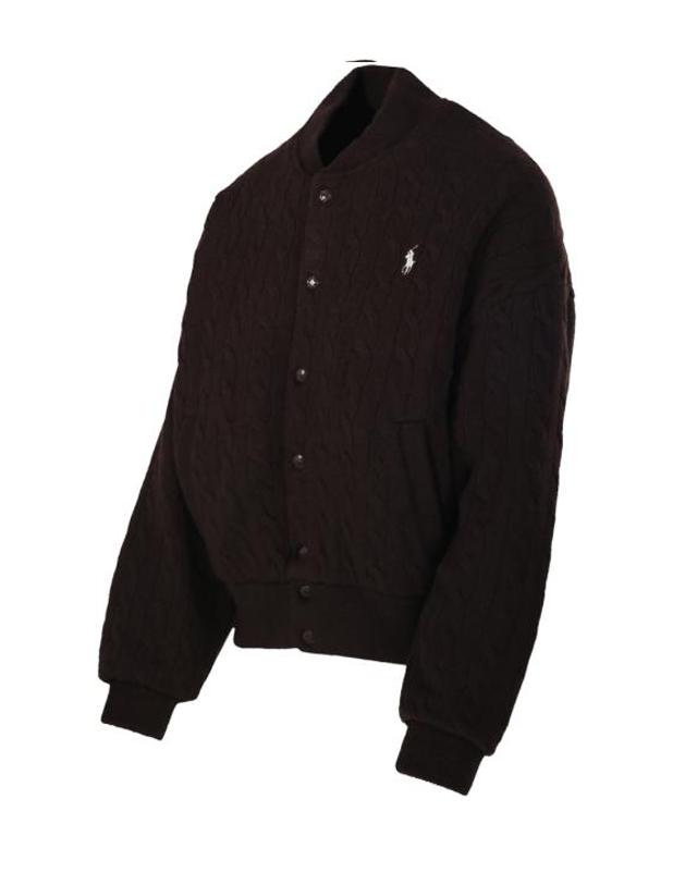 폴로 [해외직구] 26FW 랄프 로렌 봄버 자켓 211B30888002 WALNUT BROWN MELANGE 착용컷