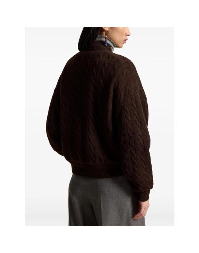 폴로 [해외직구] 26FW 랄프 로렌 봄버 자켓 211B30888002 BROME BROWN 착용컷
