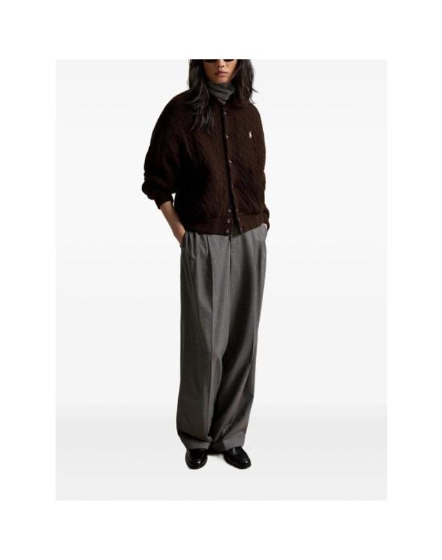 폴로 [해외직구] 26FW 랄프 로렌 봄버 자켓 211B30888002 BROME BROWN 착용컷