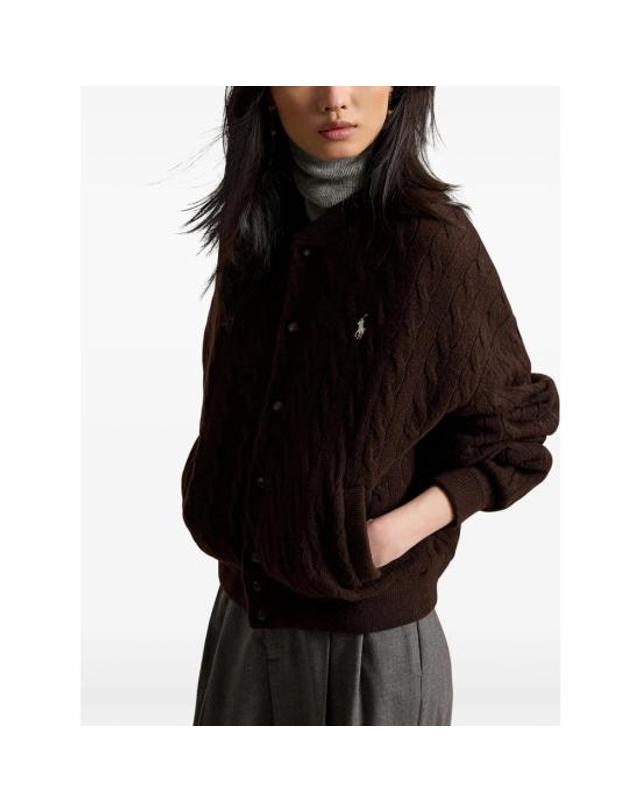 폴로 [해외직구] 26FW 랄프 로렌 봄버 자켓 211B30888002 BROME BROWN 착용컷