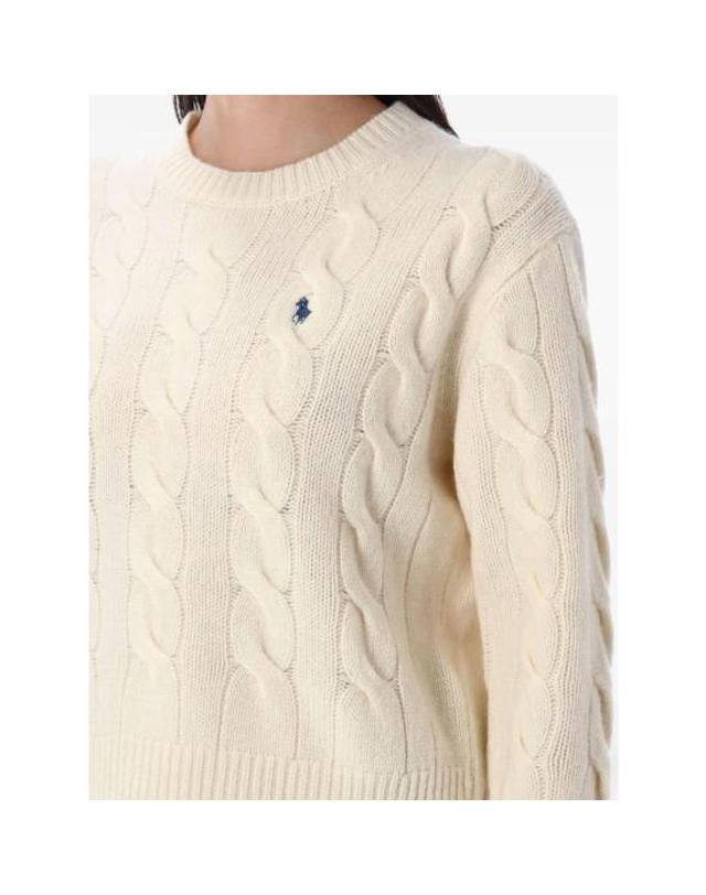 폴로 [해외직구] 26FW 랄프 로렌 스웨터 211A91216002 CREAM WHITE 착용컷