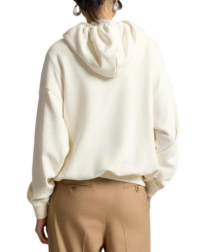 폴로 [해외직구] 26FW 랄프 로렌 후드 티셔츠 211B17799 001 WHITE 착용컷