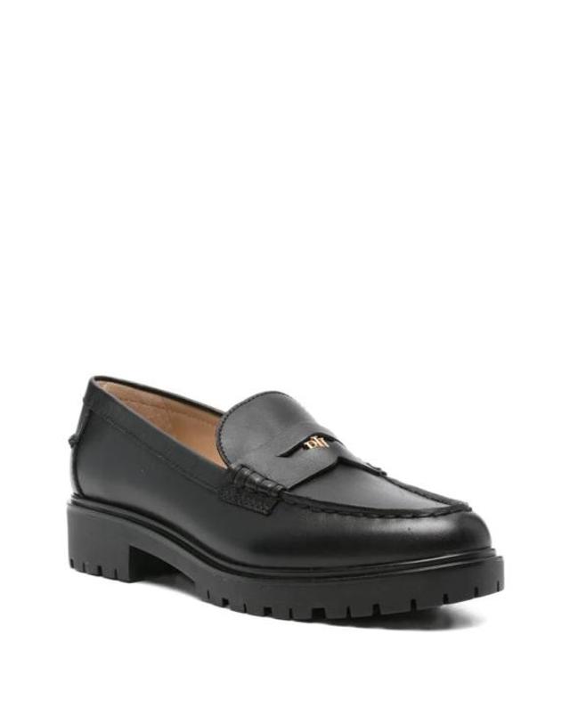 폴로 [해외직구] 25FW 랄프 로렌 로퍼 802967752001 Black 착용컷