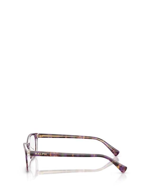 폴로 [해외직구] 26FW 랄프 로렌 안경 RA7194U 6303 VIOLET HAVANA TRANSPARENT 착용컷