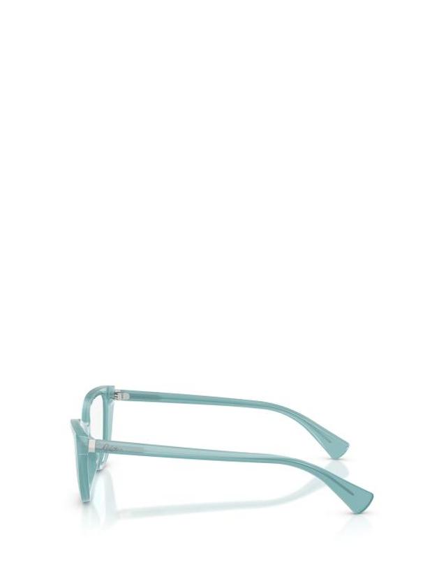 폴로 [해외직구] 26FW 랄프 로렌 안경 RA7181U 6240 SHINY MILKY BLUE 착용컷