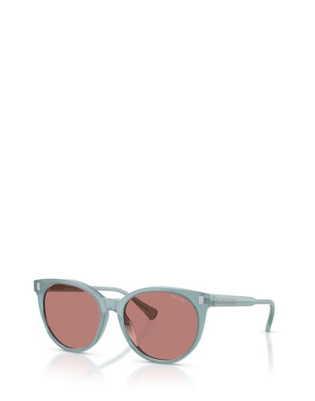 폴로 [해외직구] 26FW 랄프 로렌 선글라스 RA5331U 624069 SHINY MILKY BLUE 착용컷