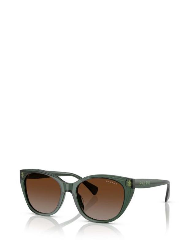 폴로 [해외직구] 26FW 랄프 로렌 선글라스 RA5324U 6206T5 SHINY TRANSPARENT GREEN 착용컷