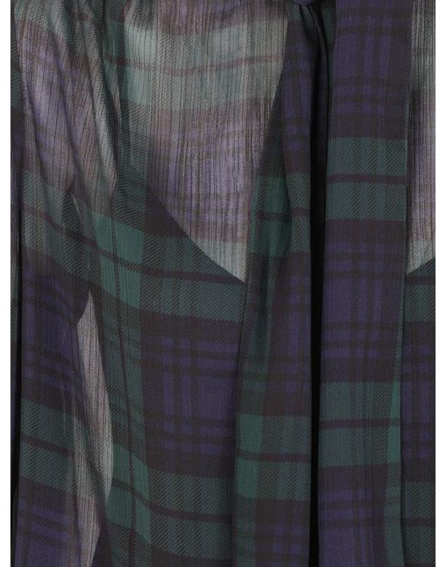 폴로 [해외직구] 26FW 랄프 로렌 블라우스 200B27683 001 NAVY GREEN BLACK 착용컷