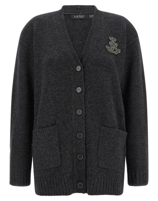 폴로 [해외직구] 26FW 랄프 로렌 가디건 200B33691002 Gray 착용컷