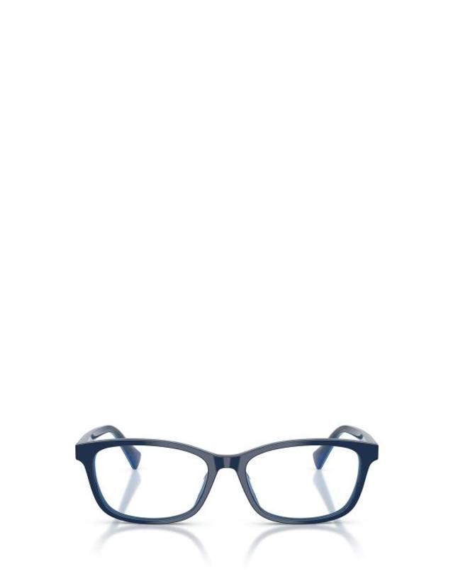 폴로 [해외직구] 26FW 랄프 로렌 안경 RA7194U 6348 BLUE TRANSPARENT 착용컷
