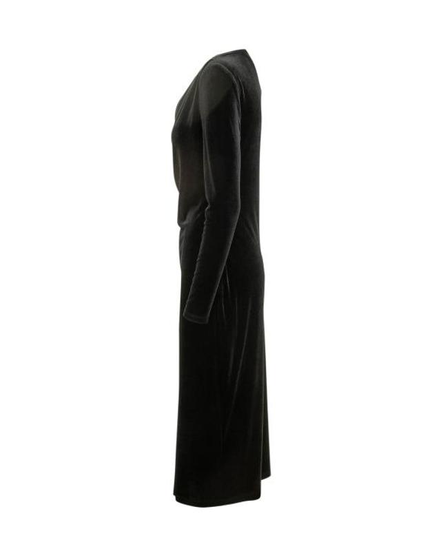 폴로 [해외직구] 26FW 랄프 로렌 원피스 200B27415 001 BLACK VELVET 착용컷