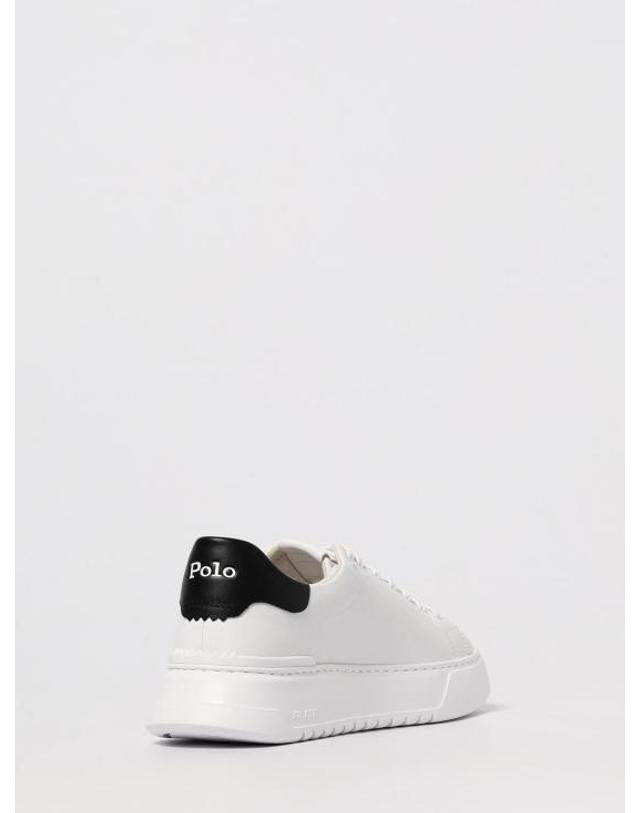폴로 [해외직구] 26FW 랄프 로렌 스니커즈 809974097 002 White 1 착용컷
