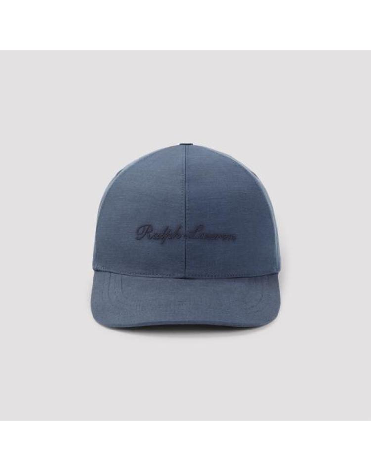 RALPH LAUREN PURPLE LABEL [해외] [폴로] 26FW 랄프로렌 퍼플라벨 볼캡 798P17627001 STEEL BLUE EBQUXX40344