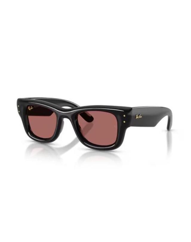레이벤 [해외직구] 26SS 레이밴 선글라스 RB494060169 60169 Polido Preto 50 BLACK 착용컷