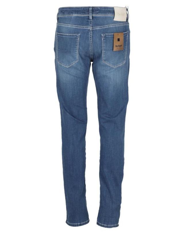 리헤쉬 [해외직구] 23SS 리하쉬 데님 P015 2D545 6P 092 Blue 착용컷