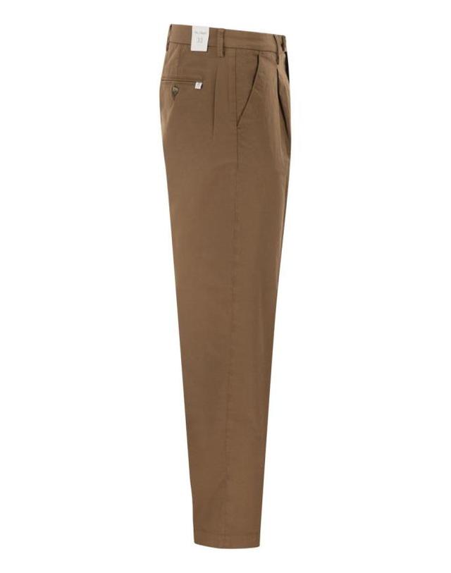 리헤쉬 [해외직구] 26SS 리하쉬 스트레이트 팬츠 P604BW2104 7238 BROWN 착용컷
