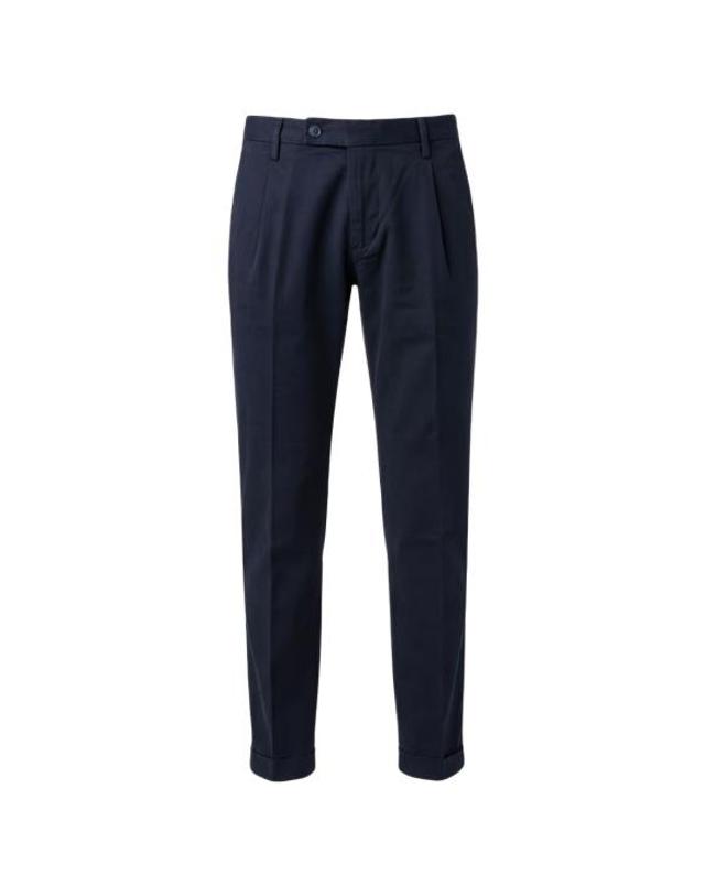 리헤쉬 [해외직구] 25FW 리하쉬 스트레이트 팬츠 MUCHAP10820764155 DARK BLUE 착용컷