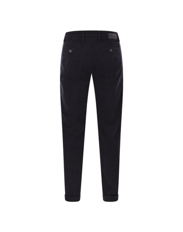 리헤쉬 [해외직구] 25FW 리하쉬 스트레이트 팬츠 P249JM2417 DARK BLUE 착용컷