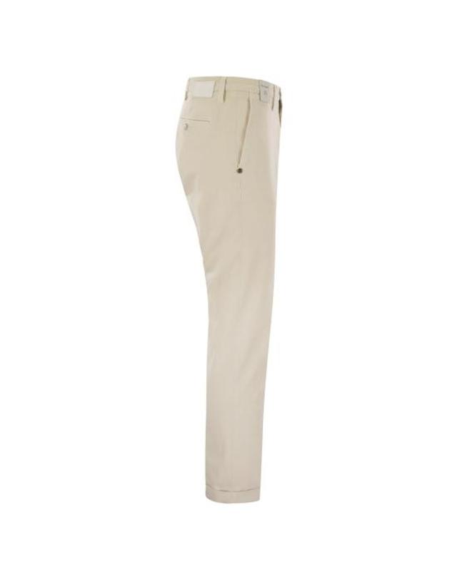 리헤쉬 [해외직구] 25FW 리하쉬 스트레이트 팬츠 P249JM2417 WHITE 착용컷
