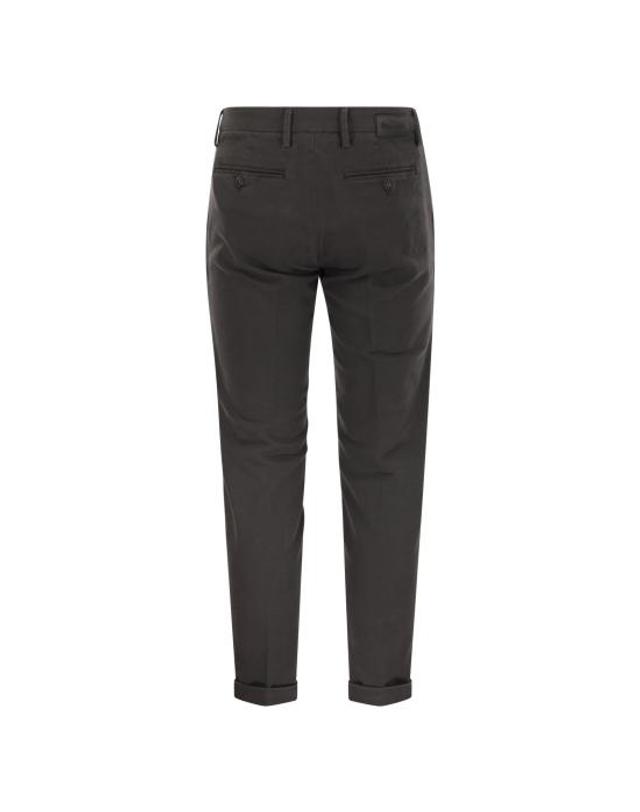 리헤쉬 [해외직구] 25FW 리하쉬 스트레이트 팬츠 P249JM2417 ANTHRACITE 착용컷