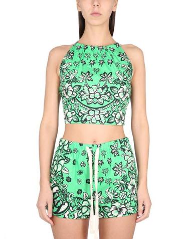[해외직구] 23SS 레드발렌티노 민소매 티셔츠 2R0AED90 6SM505 Green