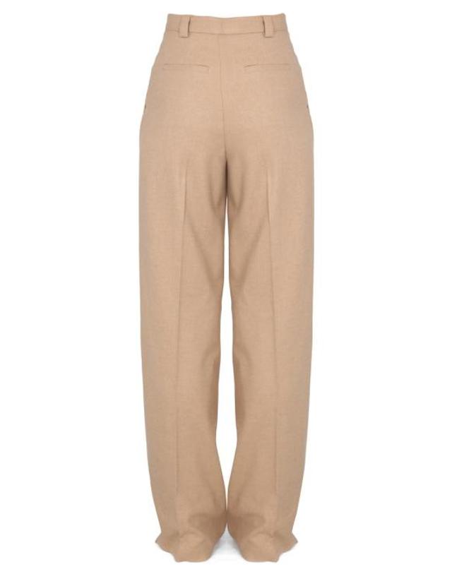 레드발렌티노 [해외직구] 22FW 레드발렌티노 스트레이트 팬츠 1R0RBG00 392954 BEIGE 착용컷