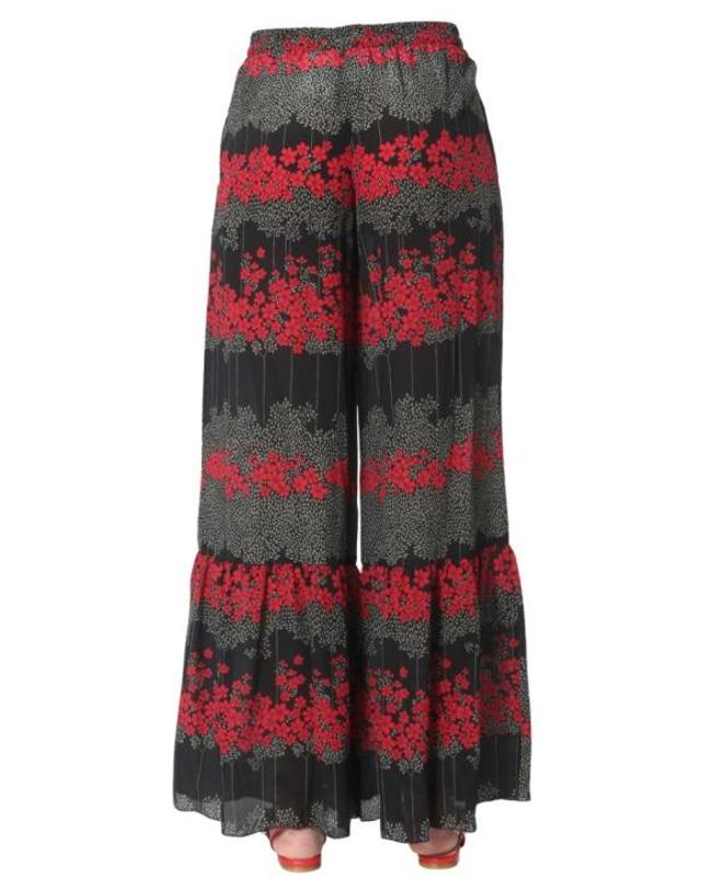 레드발렌티노 [해외직구] 19FW 레드발렌티노 스트레이트 팬츠 SR3RBB25 4A10NO Black 착용컷