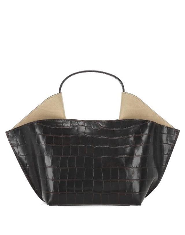 리프로젝트 [해외직구] 26SS 리프로젝트 토트백 TOTANMILE1CROC RED BROWN 착용컷