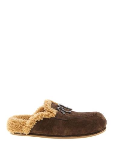 [해외직구] 르네 카오빌라 뮬 슬리퍼 LDC12673020CRO1Y364 BROWN