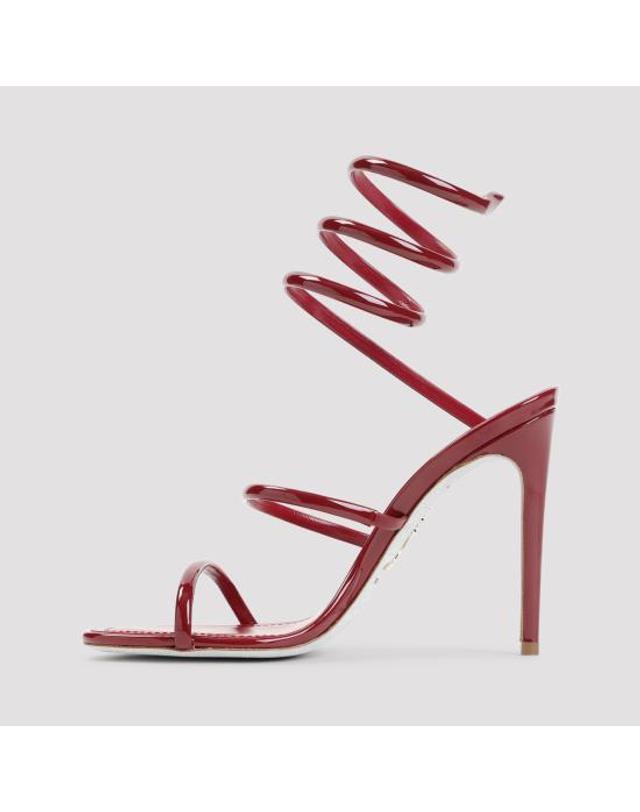 르네 카비올라 [해외직구] 26FW 르네 카오빌라 샌들 C12351105V001X118 SCARLET RED 착용컷