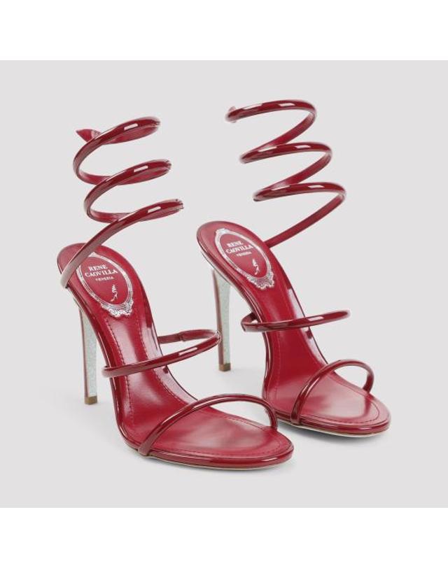 르네 카비올라 [해외직구] 26FW 르네 카오빌라 샌들 C12351105V001X118 SCARLET RED 착용컷