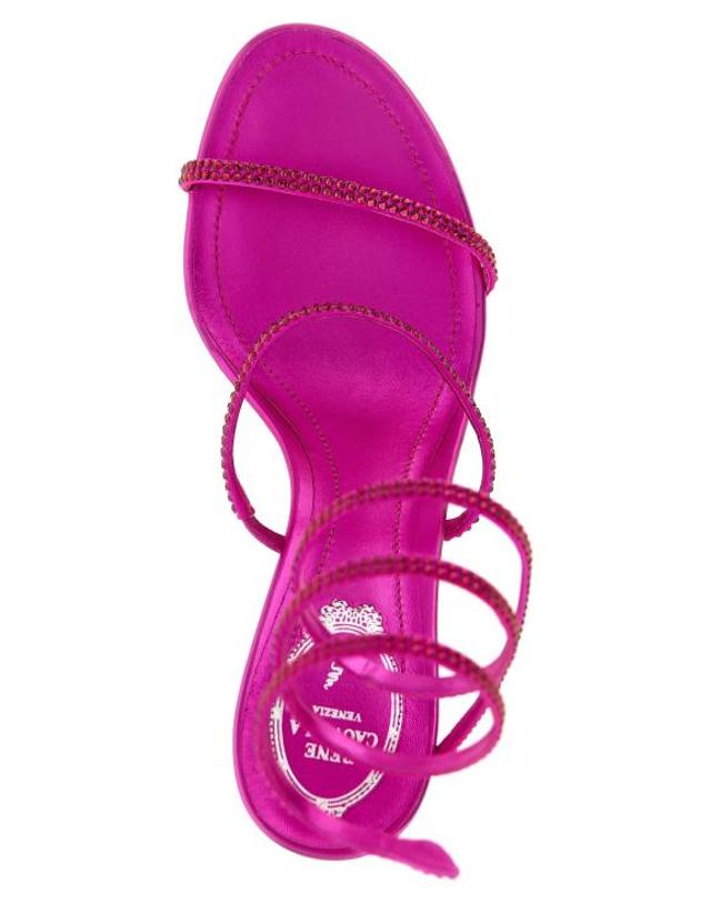르네 카비올라 [해외직구] 26SS 르네 카오빌라 힐 펌프스 RE327802BM PINK 착용컷