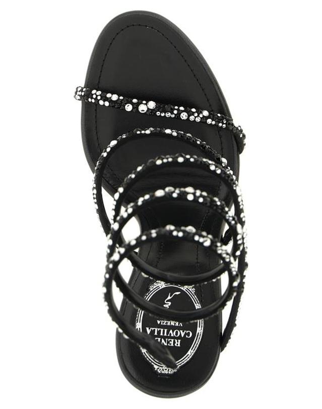 르네 카비올라 [해외직구] 26FW 르네 카오빌라 샌들 C12942105RN01X039 White Black 착용컷