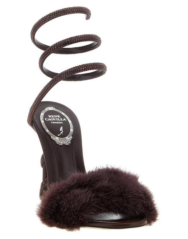 르네 카비올라 [해외직구] 26FW 르네 카오빌라 힐 펌프스 RE345431BM BORDEAUX 착용컷