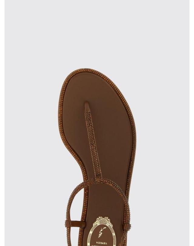 르네 카비올라 [해외직구] 26SS 르네 카오빌라 힐 펌프스 C11574010R001 X033 Brown 착용컷