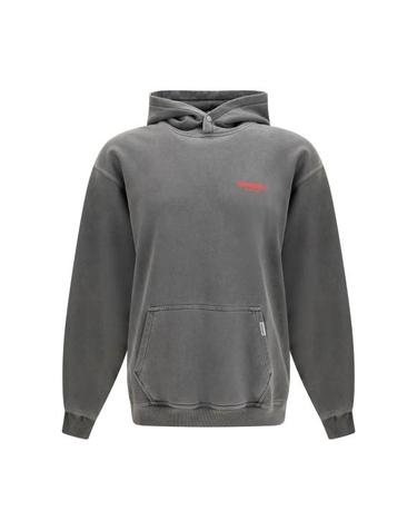 [해외직구] 26FW 리프레젠트 후드 티셔츠 OCM41113 WASHEDBLAC GREY