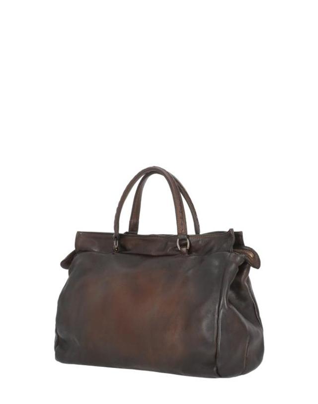 렙틸하우스 [해외직구] 26FW 렙틸하우스 토트백 H879 CUBE TRXTERRA DARK Brown 착용컷