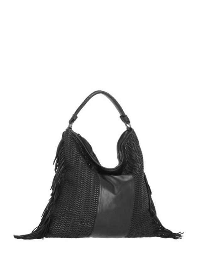 렙틸하우스 [해외직구] 26FW 렙틸하우스 숄더백 H411VASIA DEGRADENERO NERO Black 착용컷