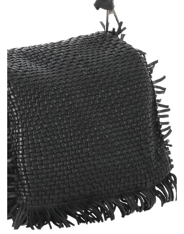 렙틸하우스 [해외직구] 26FW 렙틸하우스 숄더백 H470ANFORA NERA Black 착용컷